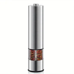 Stainless Steel Electric Salt And Pepper Grinder