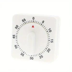 ABS Plastic 60-Minute Mechanical Kitchen Timer