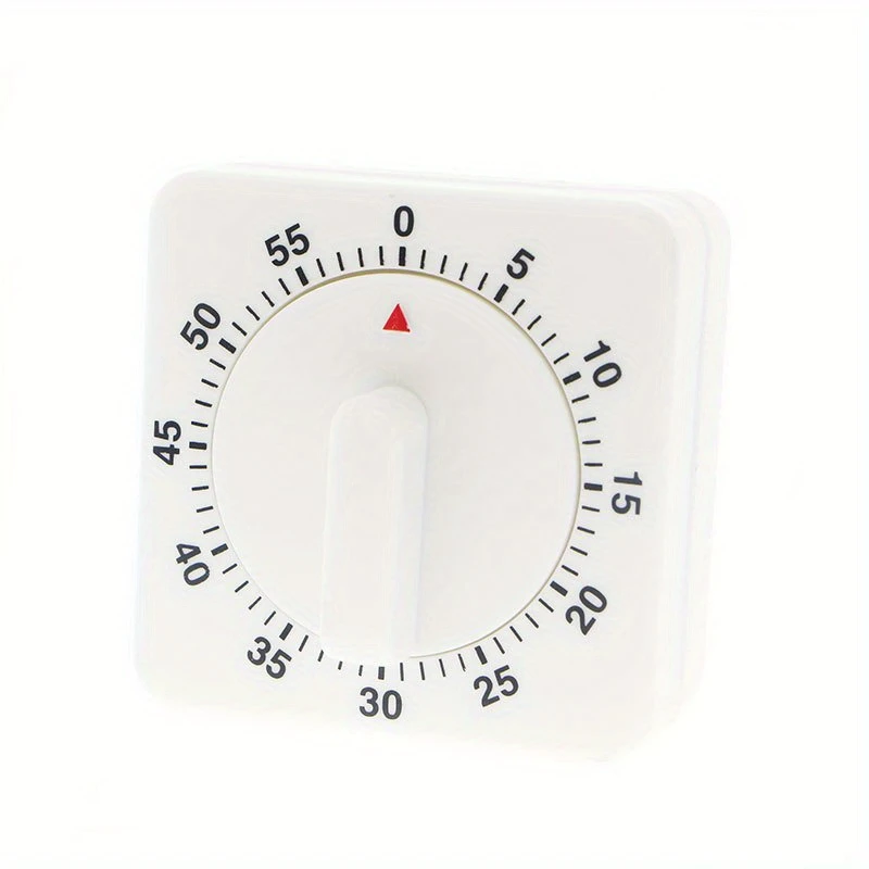 ABS Plastic 60-Minute Mechanical Kitchen Timer