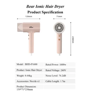 Fast Styling Blow Hair Dryer