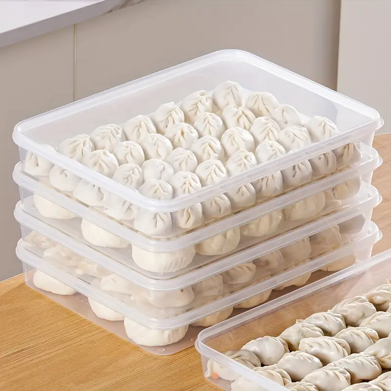 4-Pack Food-Grade Dumpling Boxes - Image 2