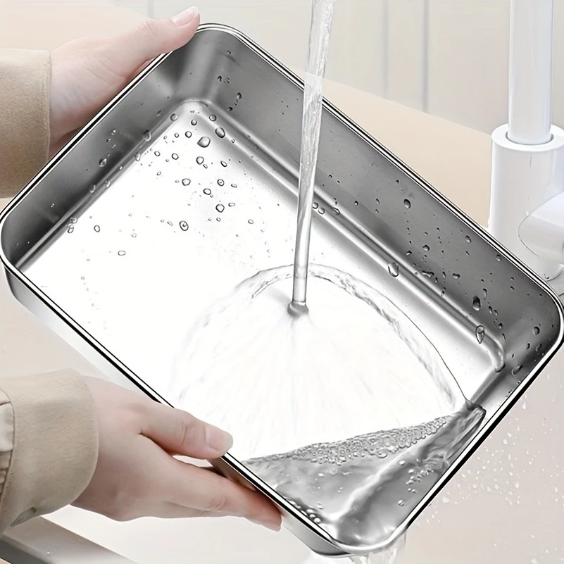 Durable Stainless Steel Food Storage Containers Set - Image 2