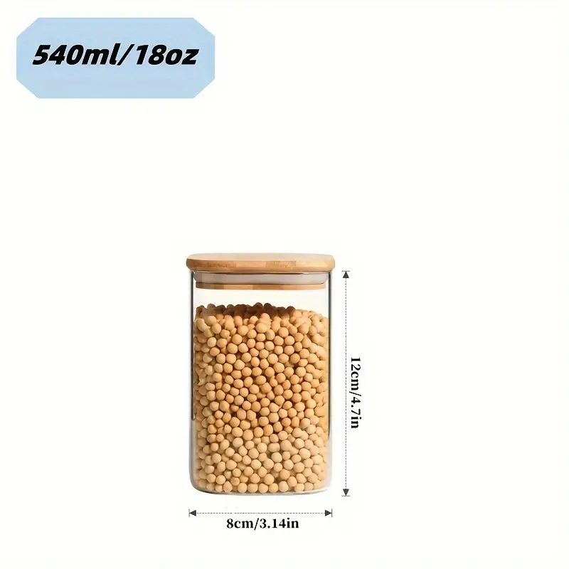 2Pcs Square Sealed Jars - Image 5